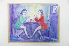 Wilhelm Klußmann Aquarell 1999 sign. unbetitlet 16x21cm H-21658