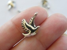 60 Taube Charms Antik