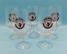 S-RAR! 5x Bierglas "VEB Kindl