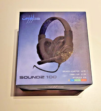 URAGE Gaming-Headset soundz 100 Schwarz TOP Zustand 3,5mm Klinke PC-Zubehör DJ