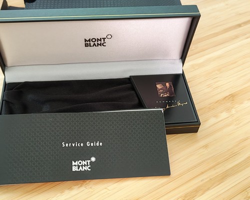 Original montblanc box - montblanc,