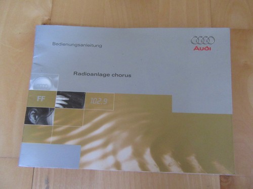 Audi bedienungsanleitung - audi,