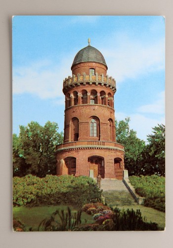 Postkarte bergen auf rügen - postkarte,