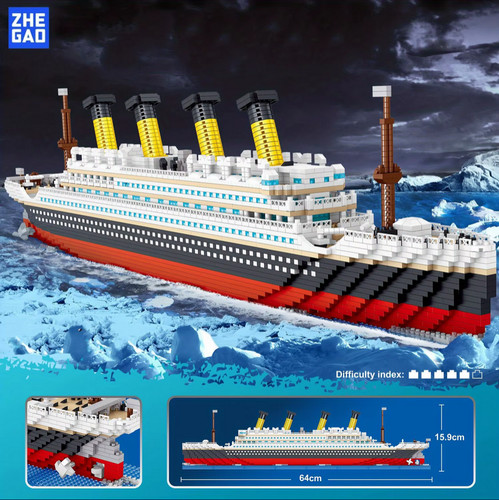 Titanic 64cm 4404 teile - titanic,