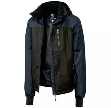 Skianzug blau schwarz 52 l - schwarz,