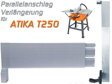 Parallelanschlag Verlängerung Anschlag Erweiterung für ATIKA T250 Tischkreissäge