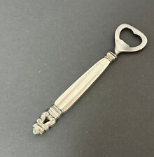Flaschenöffner Acorn Georg Jensen Sterling Silber Silver Bottle Opener .