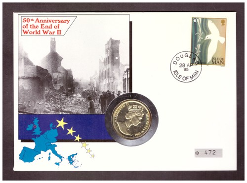 Numisbrief isle man aus - isle,