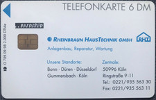 O 789 09.98 6 DM Rheinbraun