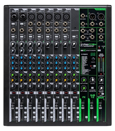 Professioneller kanal mixer - 12-kanal,