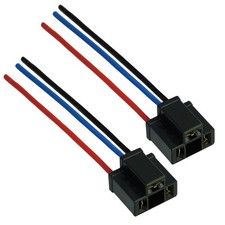 2x H4 Fassung Stecker Sockel