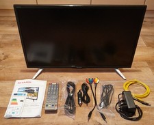 SHARP Smart TV 24 Zoll LED 100 Hz 12 V/24 V/240 V gebraucht für Camping o.a.