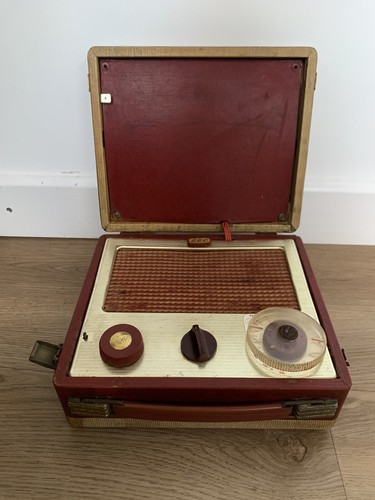 Vintage radio koffer - g.e.c,