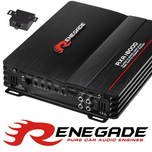 Renegade 1800 watt kanal - watt, 1-kanal