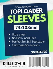 100x Pokemon Toploader Sleeves "Schutzhüllen"  Folien zb. Base first Edit YuGiOh