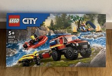 LEGO CITY: Feuerwehrgeländewagen mit Rettungsboot (60412)