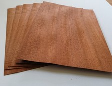 5 Stck. Macore Holz Furnier