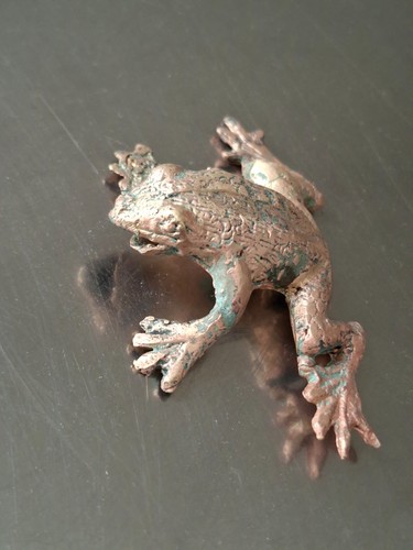 Frosch oder kröte antik - frosch,