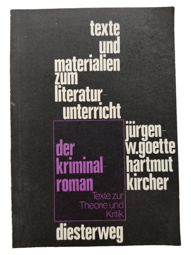 Der kriminalroman - der,