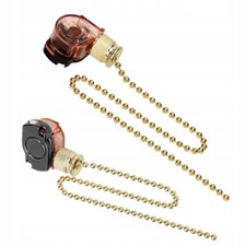 Zugschalter Kordel Kette Gold