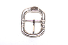 Gürtelschnalle Schnalle f. ca. 28 mm Breite, Silber, Mittelalter, Ritter, Metall