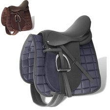 Pferdereiten Sattelset echtes