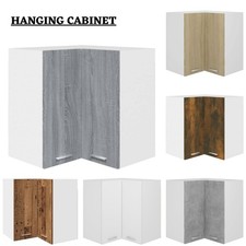 Hänge Eckschrank Küchen Aufbewahrungsschrank Vitrine Ingenieurholz