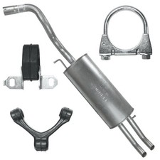 Endschalldämpfer Auspuff Endtopf Volkswagen VW Golf 4 IV 1.9 TDI Kombi Variant