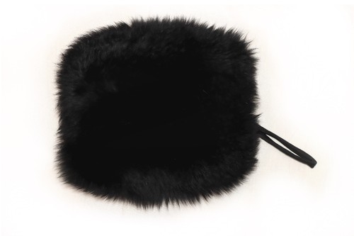 Muff aus echtem - , mit