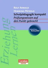 studium kompakt. Pädagogik / Schulpädagogik kompakt