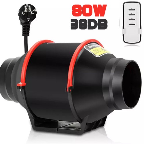 Rohrventilator 80w abluftset - 80w,