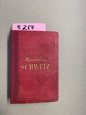 Baedeker Schweiz  1864