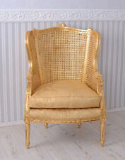 Barock Sessel Sitzmöbel Thron armchair Bergere Lounge Softsessel Polstersitz neu