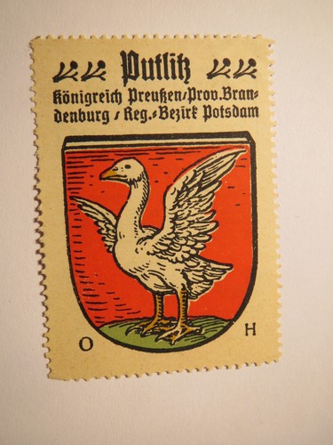 Putlitz reklamemarke kaffee - putlitz, /