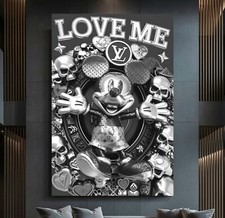 LEINWAND BILD ER BIS 170x110x5