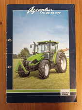 Prospekt Deutz Fahr Agroplus 75 85 95 100 Traktor Zeitschrift Schlepper Q