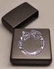 Zippo Ouroboros Dragon BLACK