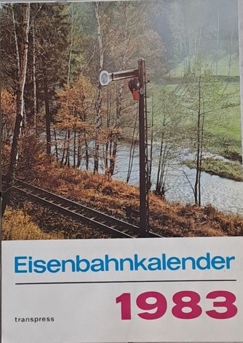 Alter eisenbahnkalender 1983 - alter,