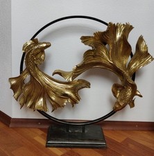 Kare Betta Fish Dancing Deko Objekt Gold Kampffisch 51918