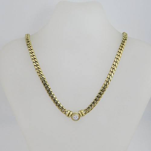 Collier kette panzerkette - kette, mit