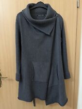 Hannes Roether Strickmantel, XS Grau Top!