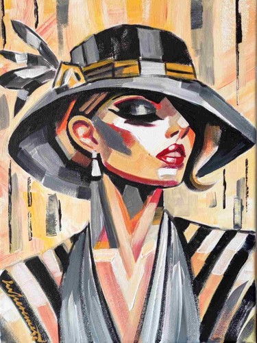 Original acryl gemälde - acryl,