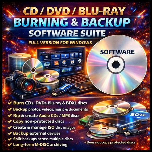 Dvd blu ray - cd, brennsoftware
