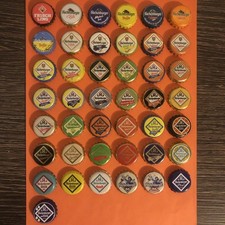 43 unterschiedl.  Kronkorken