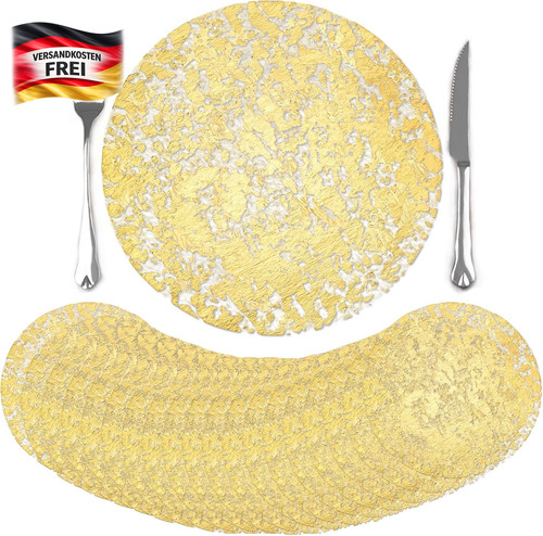 Einweg tischsets rund - tischsets, 33cm