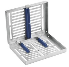 BA Sterilisations Kassette Instrumente Steribox Wash Tray für 10 Instrumente NEU