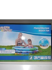 Badebecken Planschbecken Kinderpool 120 cm Pool Schwimmbecken Babybecken Neu