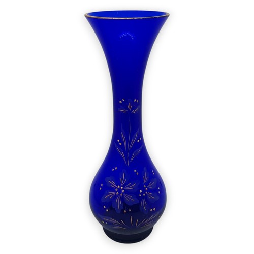 Lucka glas glasvase blau - glas,