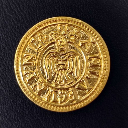 Wikingermünze rabenpfennig - wikingermünze, "rabenpfennig"