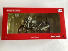 Minichamps Modell 1:12 Ducati Monster S4 graumetallic 2003 OVP original neu !